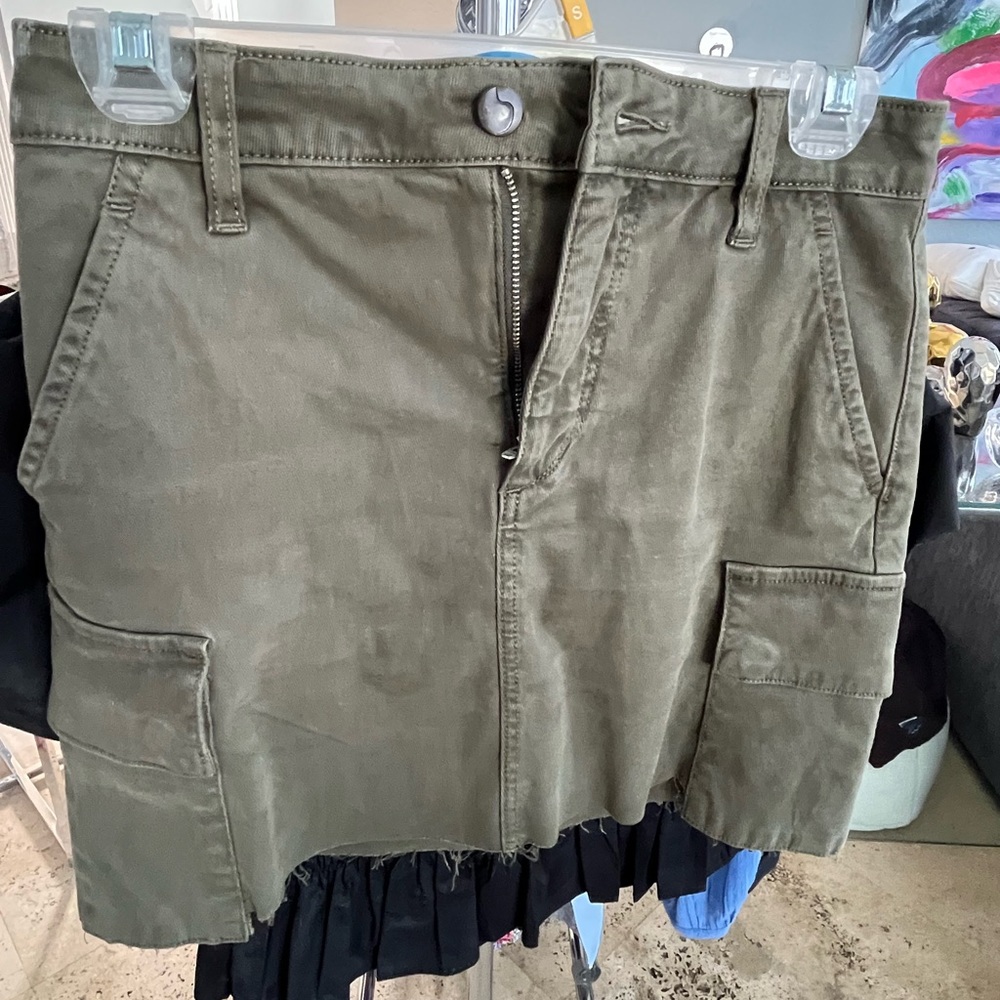 Joes jeans cargo skirt size 24